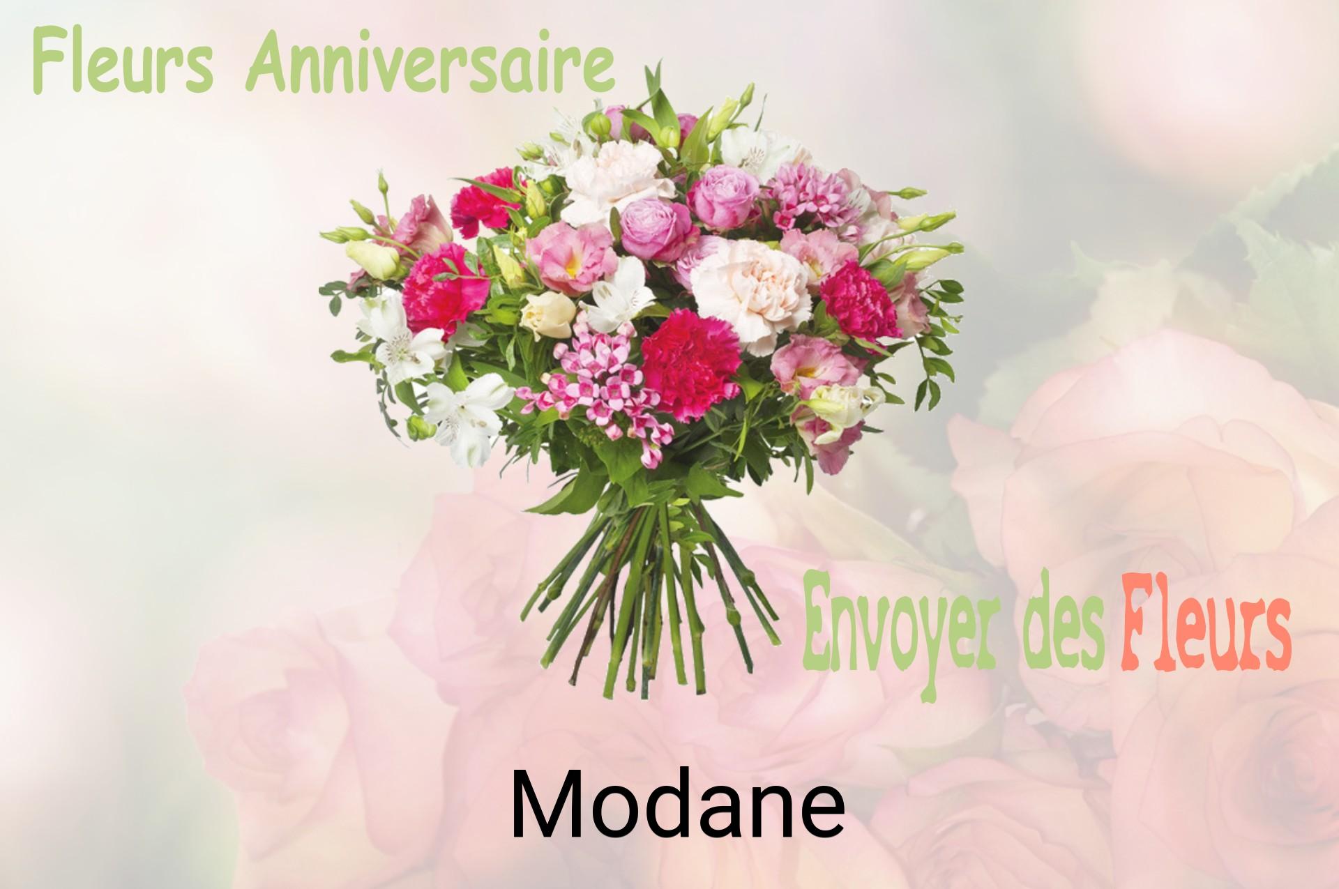 Bouquet de fleurs d’anniversaire livré à Modane